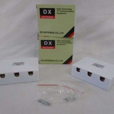 Spliter Splitter Pembagi Antena TV DX 3 Way