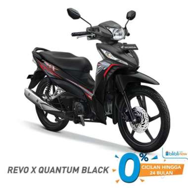 Honda REVO X Sepeda Motor Quantum Black Palembang