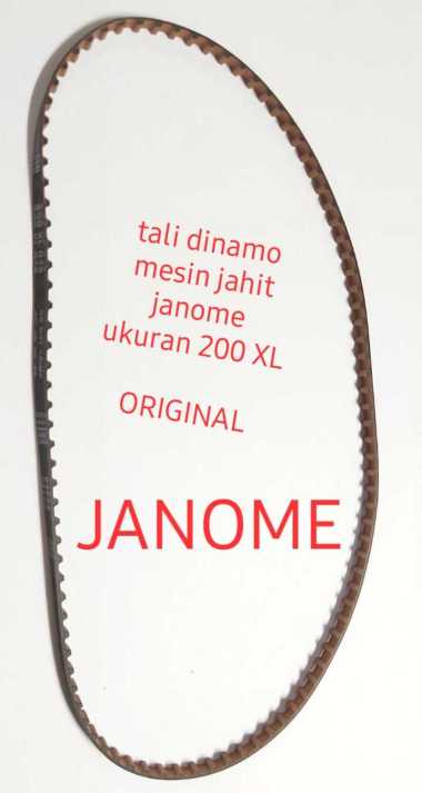 JANOME GENUINE PART tali dinamo mesin jahit janome ukuran 200 XL
