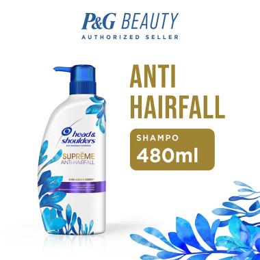 Promo Harga Head & Shoulders Supreme Shampoo Anti-Hairfall 480 ml - Blibli