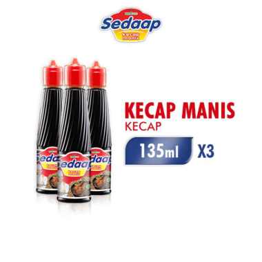 Promo Harga Sedaap Kecap Manis 135 ml - Blibli