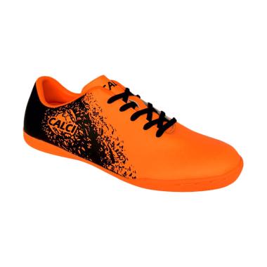 Calci Empire JR Sepatu Futsal Anak - Orange Black