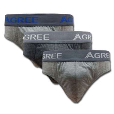 Agree Sport Celana Dalam Pria 3Pcs Premium Modal Fabric CD 2330 L