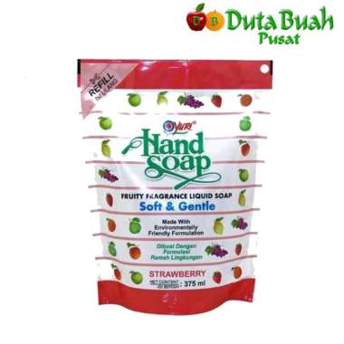 DUTA BUAH PUSAT Yuri Hand Soap Strawberry (375ml)
