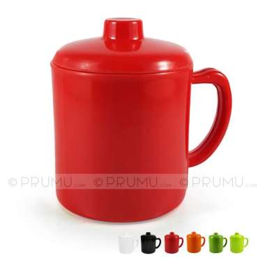 Gelas Mug Kecil - Mug Melamin - Mug Melamine - Gelas Melamin - Gelas Melamine - 708 Merah