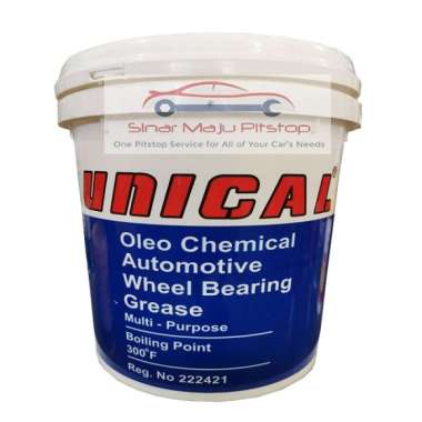 Gemuk Stempet Cair NLGI 00 Mesin Pabrik & Sasis - UNICAL CHASSIS GREASE 300F PAIL 15 KG ORIGINAL