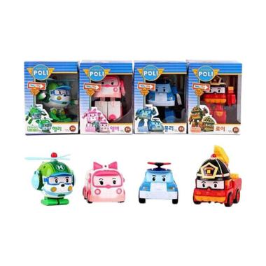 SSHW Robocar Poli Figure Set Action Figure [4 pcs] -