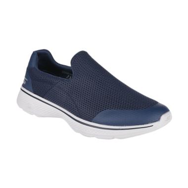 Skechers Men Go Walk 4 Sepatu Olahraga Pria [SKE54152NVGY]