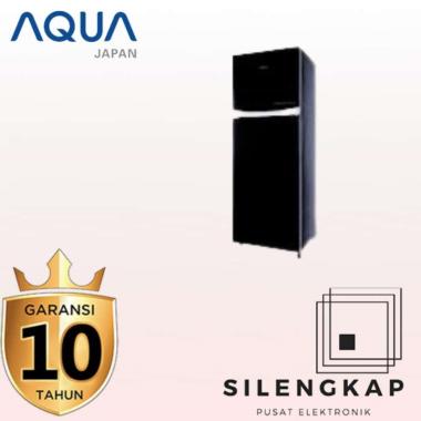 Kulkas 2 Pintu Aqua Inverter D 275 BK Garansi Resmi