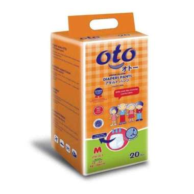 Promo Harga OTO Adult Diapers Pants M20 20 pcs - Blibli