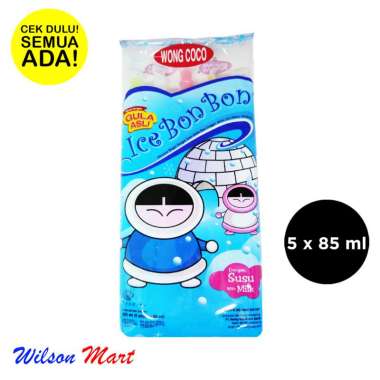 WONG COCO ICE BON BON ISI 5 STICKS X 85 ML