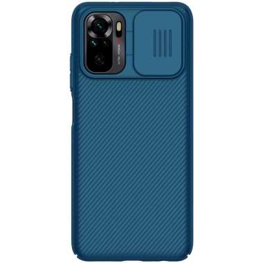 Nillkin Casing Camshield Hard Case Xiaomi Redmi Note 10 4G / Redmi Note 10S Blue