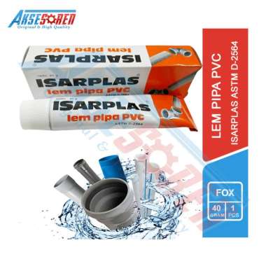 Lem Pipa PVC Isarplas [45g] / Odol Pralon Perekat Paralon Tube Putih Jakarta Barat
