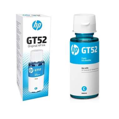 Tinta HP GT52 Cyan
