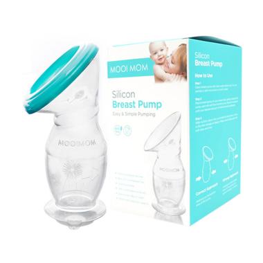 Mooimom New Silicone Breast Pump Pompa ASI Transparent