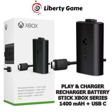 Baterai Battery Batre Stick Stik Xbox Series X & S Play & Charge Kit