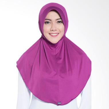 Elzatta Zaria Sahara Jilbab Instant - Purple 602 Elzatta Zaria Sahara Jilbab Instant - Purple 602