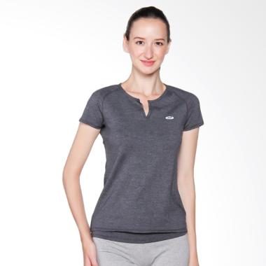 OPELON Short Sleeve Top Kaos Olahra ...  Grey [21.3033.000.15.DG]
