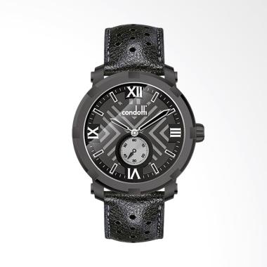 Condotti Jam Tangan Pria - Black Combi [CN1047-GN03-L03]