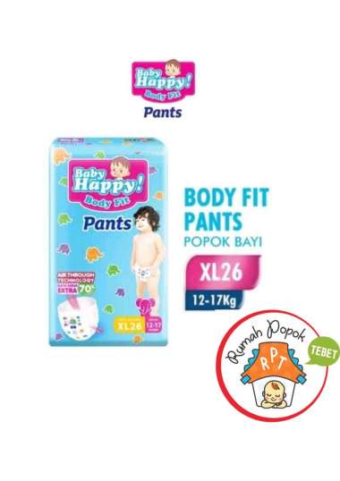 Jual Baby Happy pants XL26 di Seller GB Medika Rumah Popok Tebet