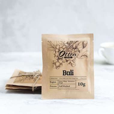 Otten Coffee Drip Arabica Bali Kintamani Kopi Bubuk [10 g]