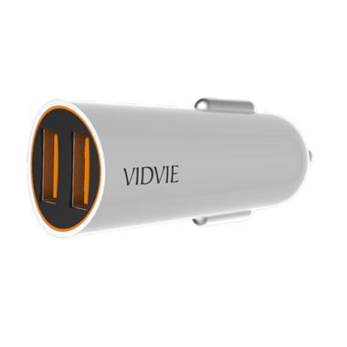 Vidvie CC505 Car Charger for iPhone - Putih [2 USB Port] Putih