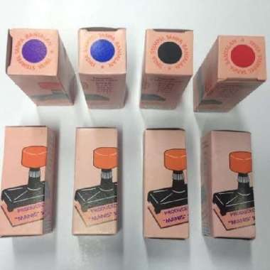 Tinta Stempel Otomatis Tinta Manis ( PCS ) Biru
