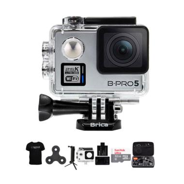 Brica B-PRO 5 Alpha Plus 2 Combo 3 ... et Action Camera - Silver