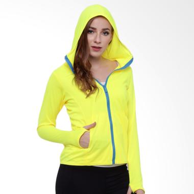 Hitscore Jaket Polos Wanita - Kuning