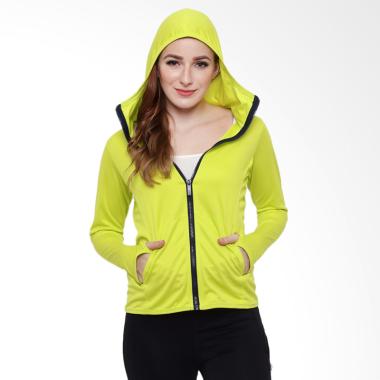 Hitscore Polos Jaket Wanita - Hijau Muda Hitscore Polos Jaket Wanita - Hijau Muda