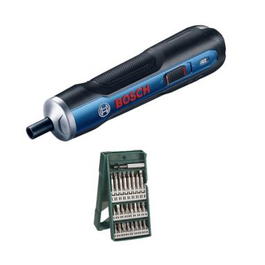 Bosch GO Nirkabel and X-Line 25 Mesin Obeng