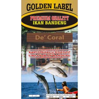 Umpan Ikan Bandeng Golden Label | Umpan Ikan Bandeng