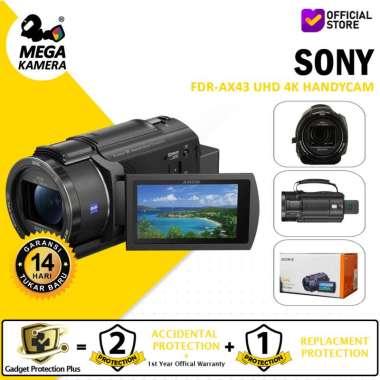 Megakamera - Sony FDR-AX43 UHD 4K Handycam Camcorder