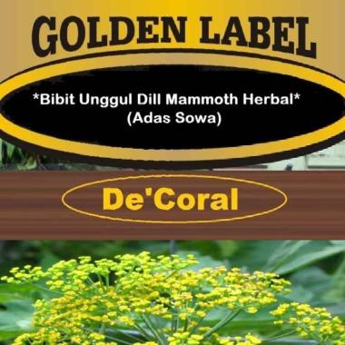 Bibit Unggul Dill Mammoth Herbal | Bibit Adas Sowa | Adas Manis