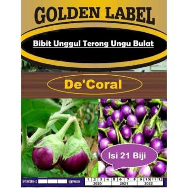 Bibit Unggul Terong Ungu Bulat | Benih Terong