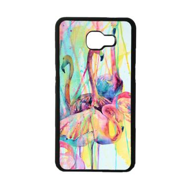 Acc Hp Pink Flamingo Watercolor E17 ... or Samsung Galaxy A5 2017