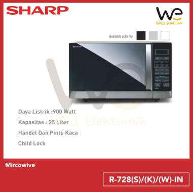 Sharp Microwave Oven R728(K)-In - R728(S)/(W)-In