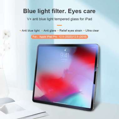 Nillkin Anti Blue Light (V+) Tempered Glass Ipad Pro 12.9" 2021 / Ipad Pro 12.9" 2020 / Ipad Pro 12.