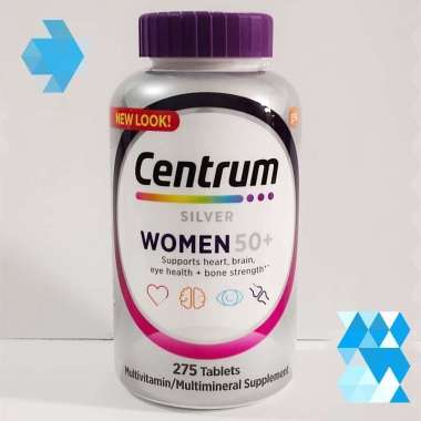 Centrum Silver Women 50+ Suplemen kesehatan [275 Tablets]