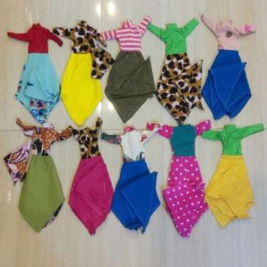 Baju Boneka Barbie muslimah jilbab