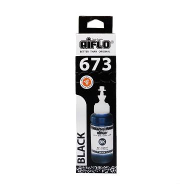 Tinta Epson 673 Murah Aiflo L-Series L800 L850 L1800 100ml Black