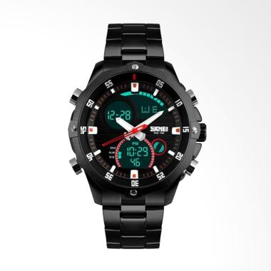 Skmei Digital Analog Jam Tangan Pria - Black [1146] Black