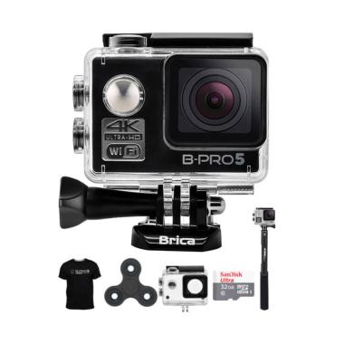 BRICA B-PRO 5 Alpha Edition AE2 Com ... pin Action Camera - Hitam