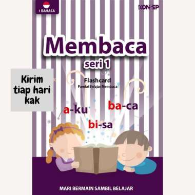 Flashcard Mainan Edukasi Anak Perempuan 4 Tahun Flash Card Kata Seri 1