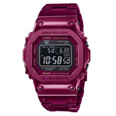 Casio G-SHOCK GMW-B5000RD-4DR - Jam Tangan Pria Metal Merah GMWB5000RD