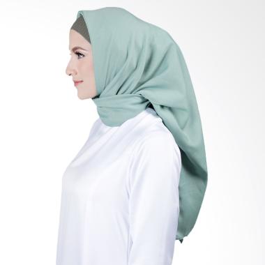 Cantik Kerudung Misha Square Voal Shawl Hijab - Dusty Mint No.7