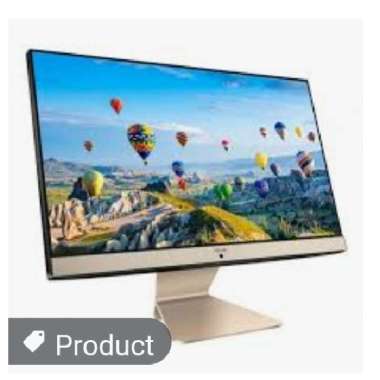 ASUS AIO V222 I5 10210 4GB 1TB W10 21.5FHD RESMI FREE***
