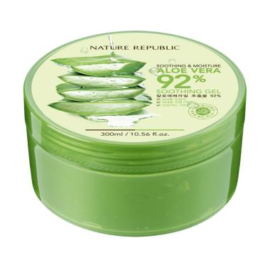 Nature Republic Soothing & Moisture Aloe Vera 92% Soothing Gel [300 mL/ Original]