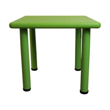 Atria Furniture Shawn Kids Square Table Meja Belajar Anak - Green