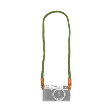 Godric Cotton Neck Strap Kamera Mirrorless Round Hole - Hijau